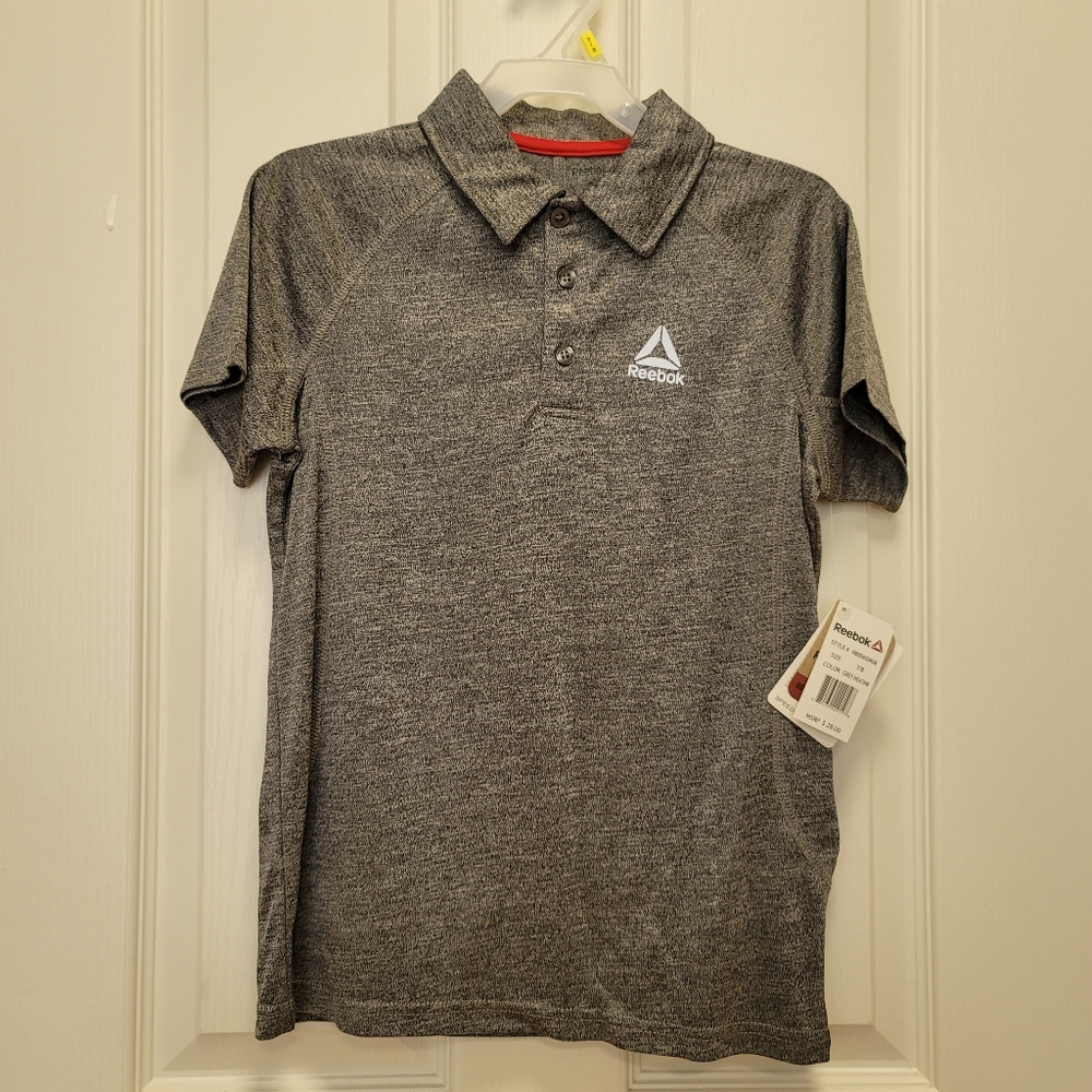 NWT Reebok Boys collared shirt size 7/8